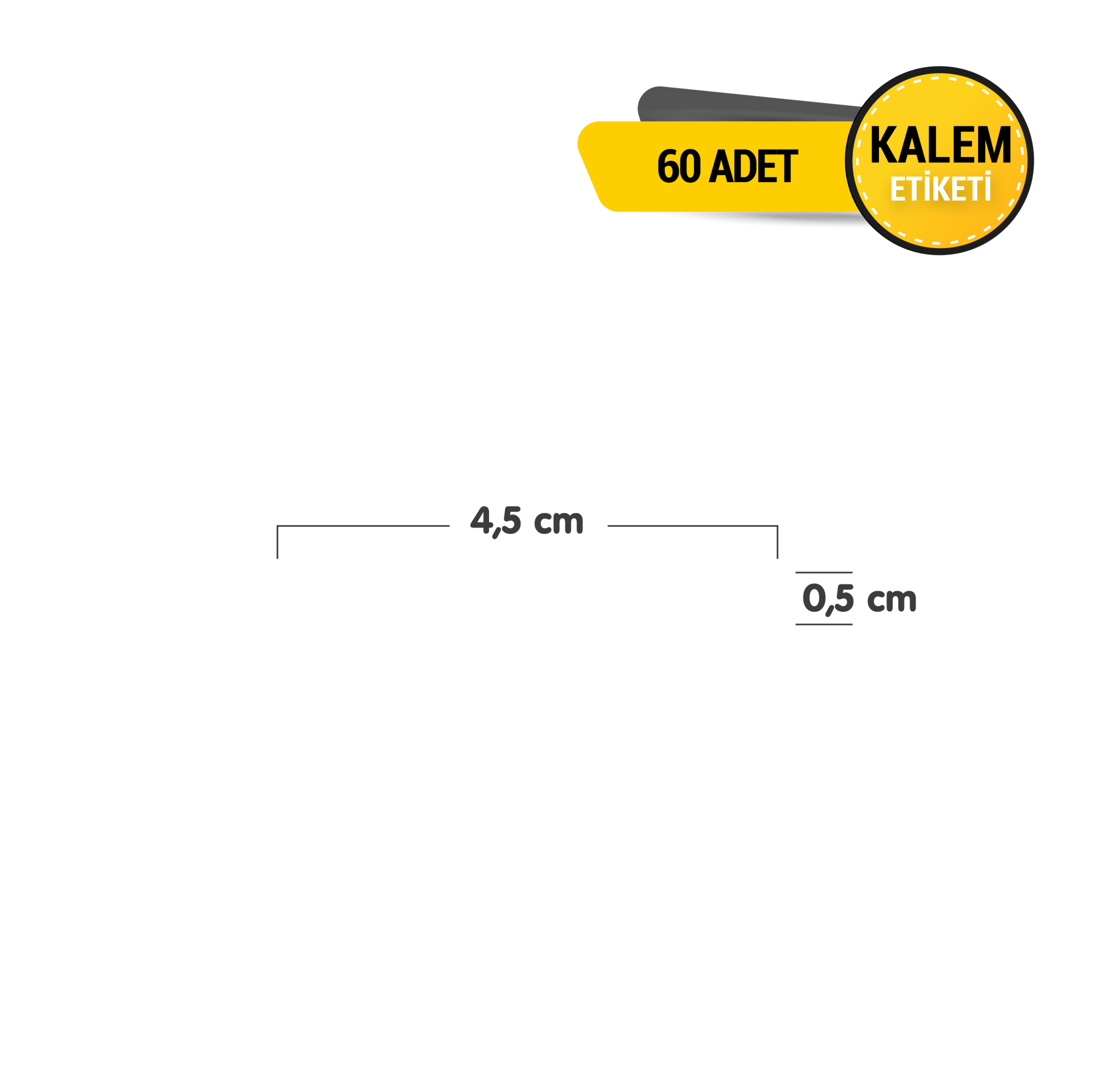 KALEM ETİKETİ DÜZ RENKLER