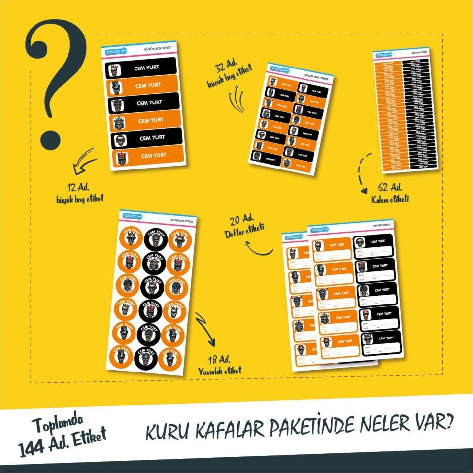 ÇILGIN KURU KAFALAR