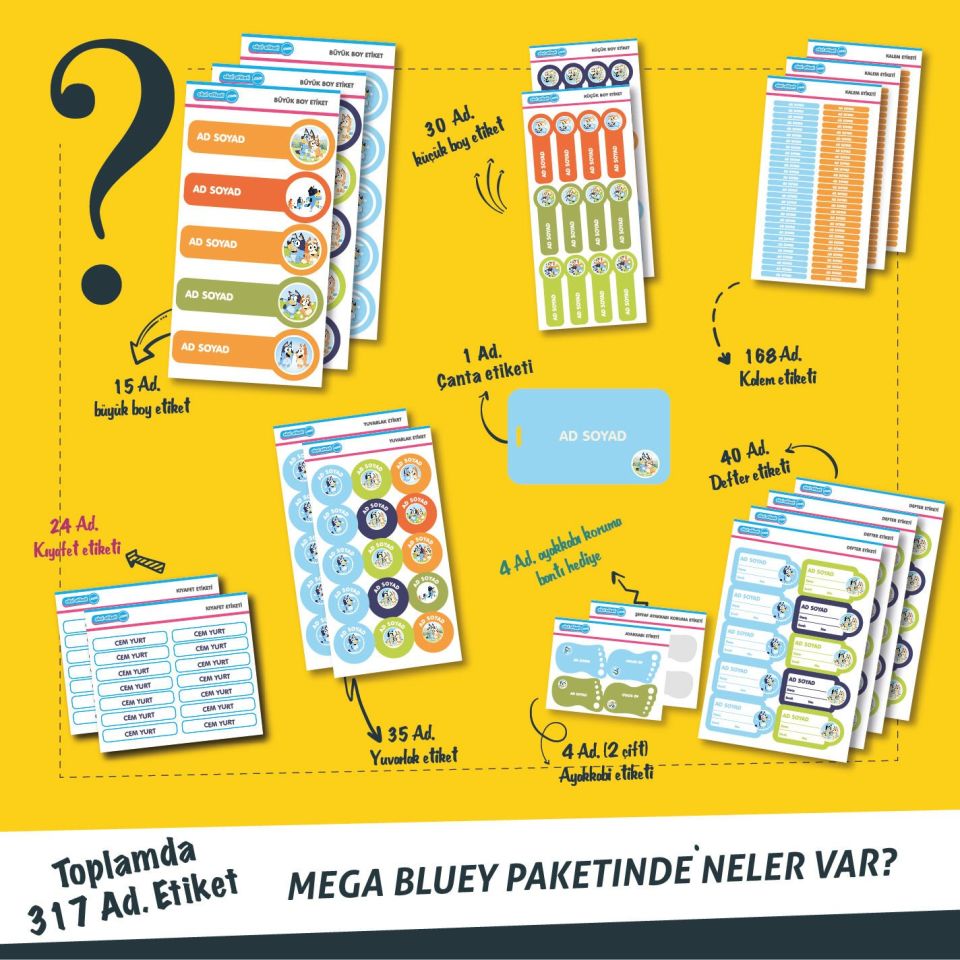 MEGA BLUEY