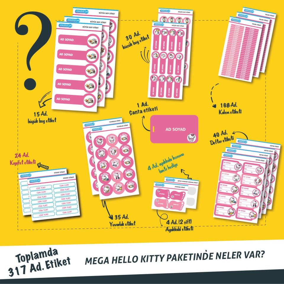 MEGA HELLO KİTTY SANRIO