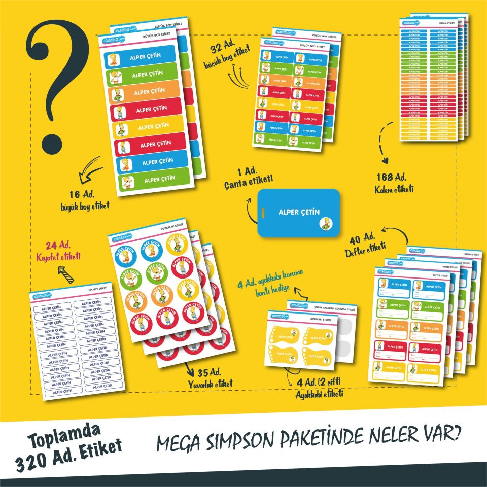 MEGA SIMPSON AİLESİ