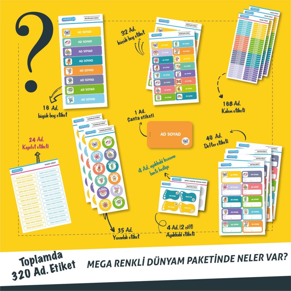 MEGA RENKLİ DÜNYAM