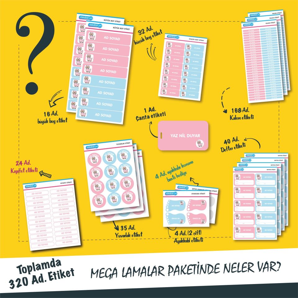 MEGA SEVİMLİ LAMA