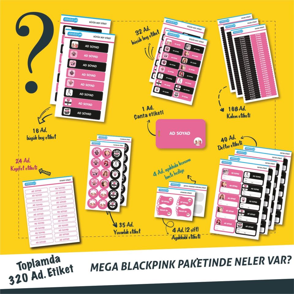 MEGA BLACK PINK