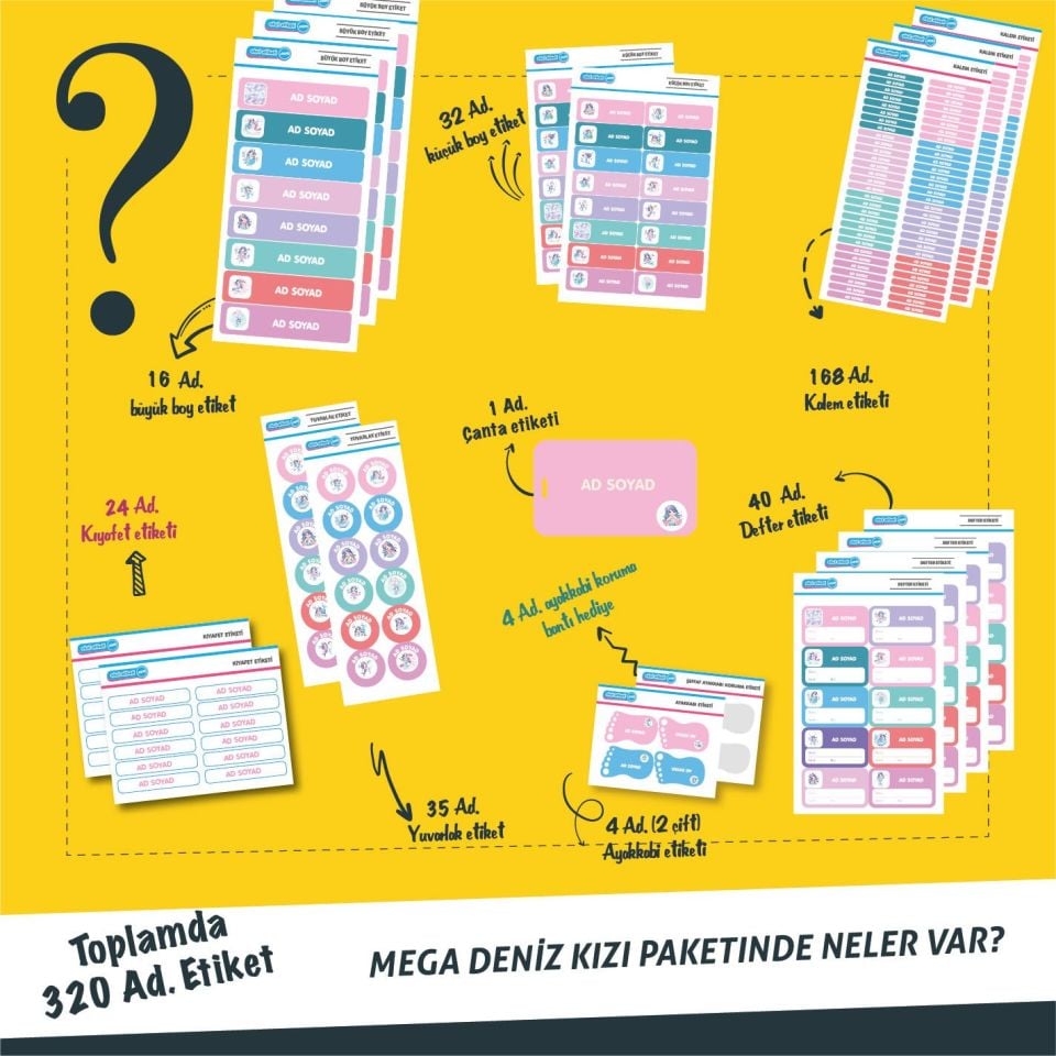 MEGA SEVİMLİ DENİZ KIZI