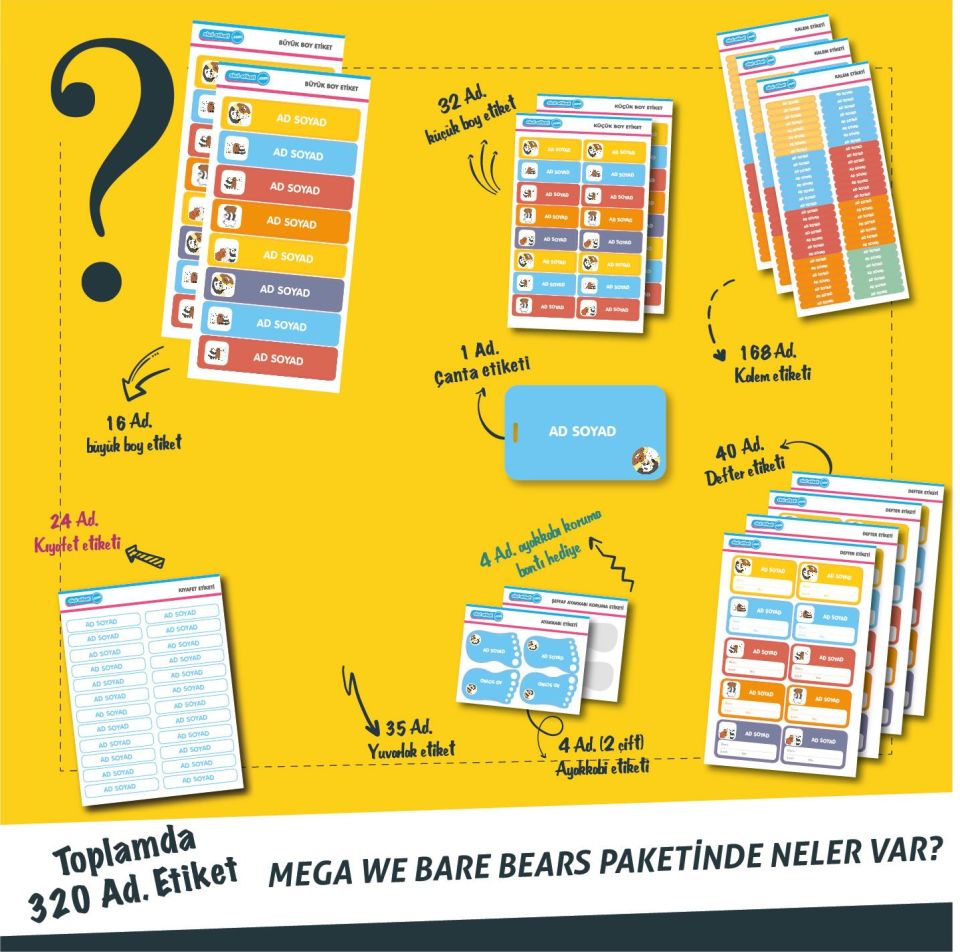 MEGA WE BEARS
