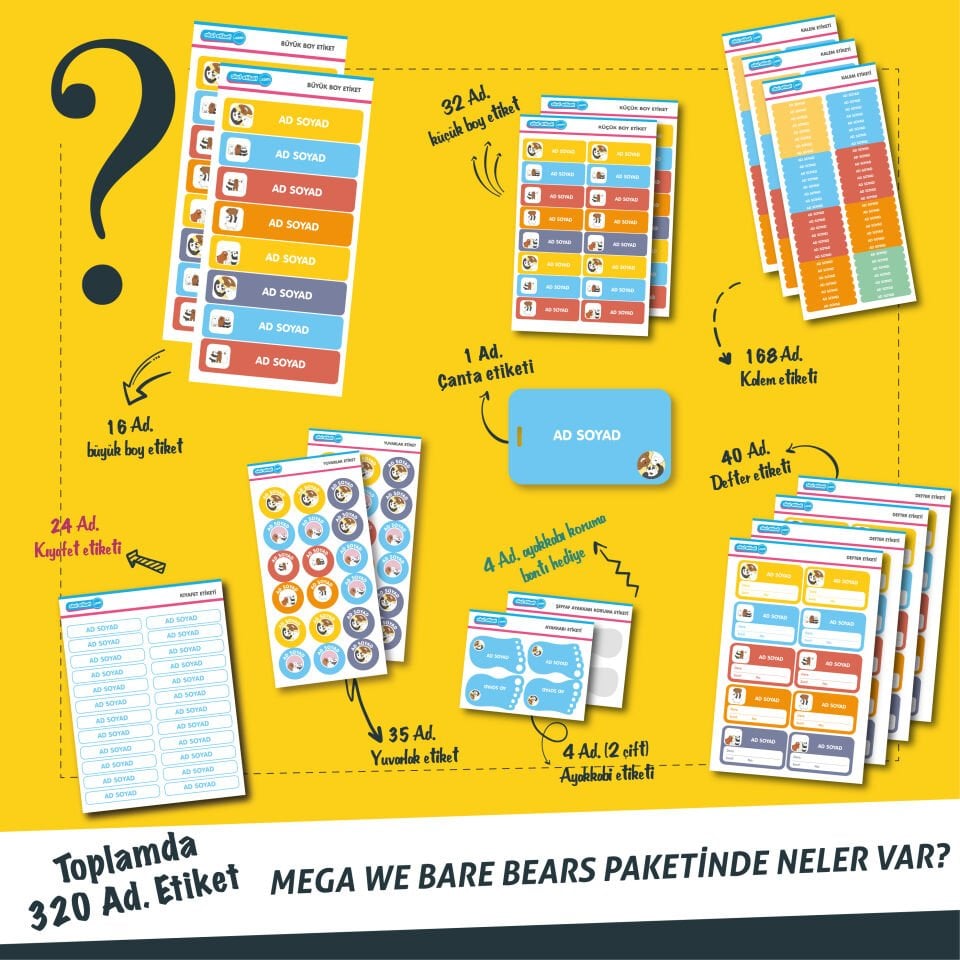 MEGA WE BEARS