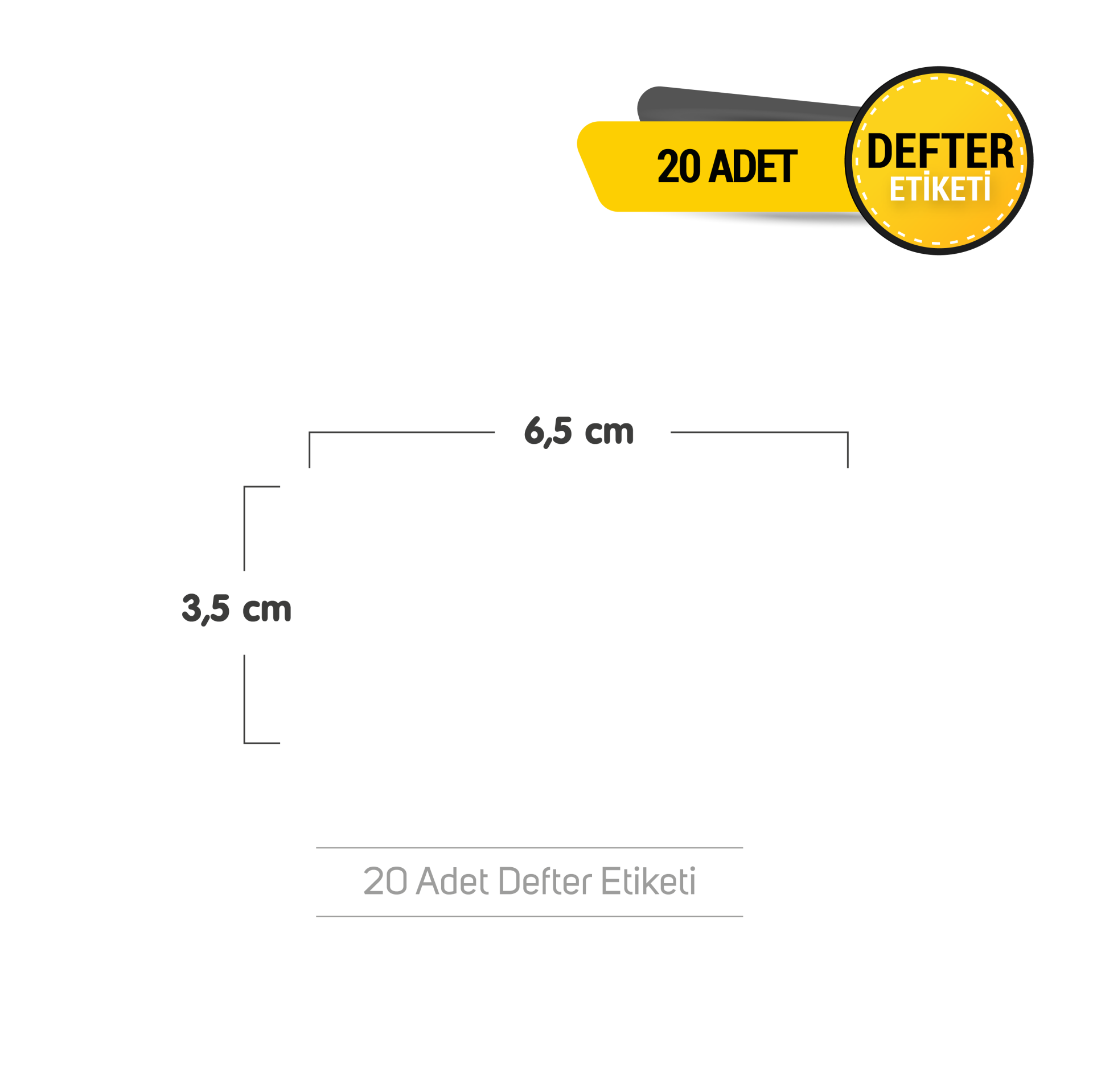 DEFTER ETİKETİ