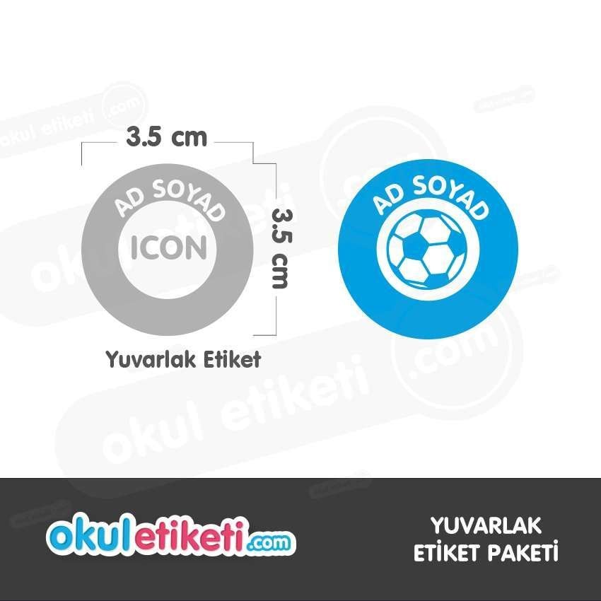 YUVARLAK ETİKET