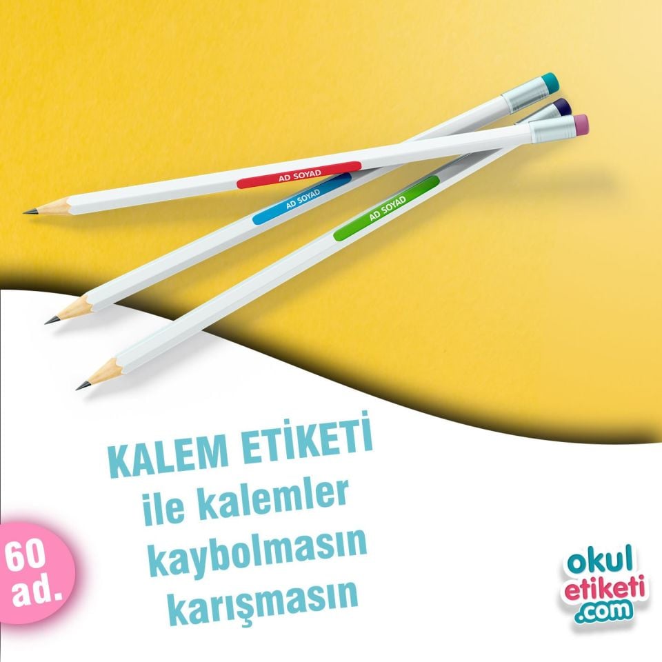 RENGARENK KALEM ETİKETİ
