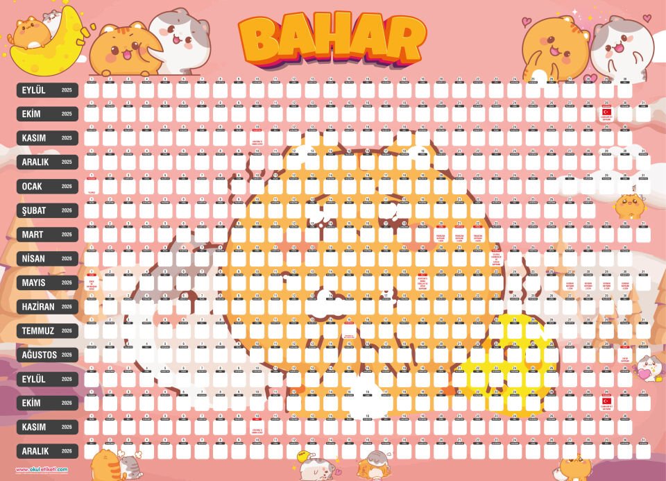 KEDİ TAKVİM