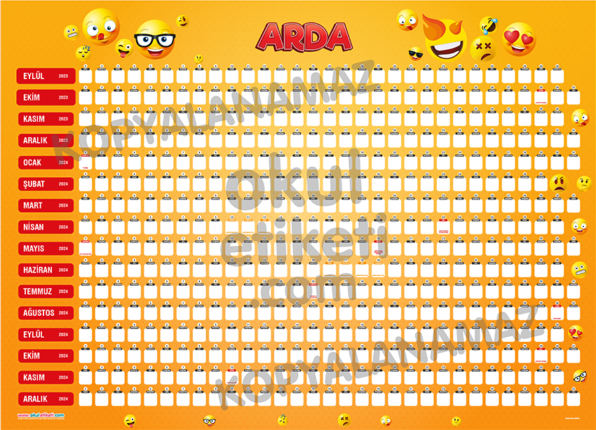 EMOJİ TAKVİM