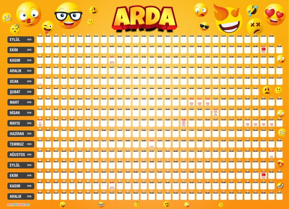 EMOJİ TAKVİM
