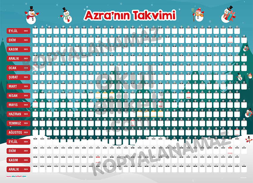 KARDAN ADAM TAKVİM