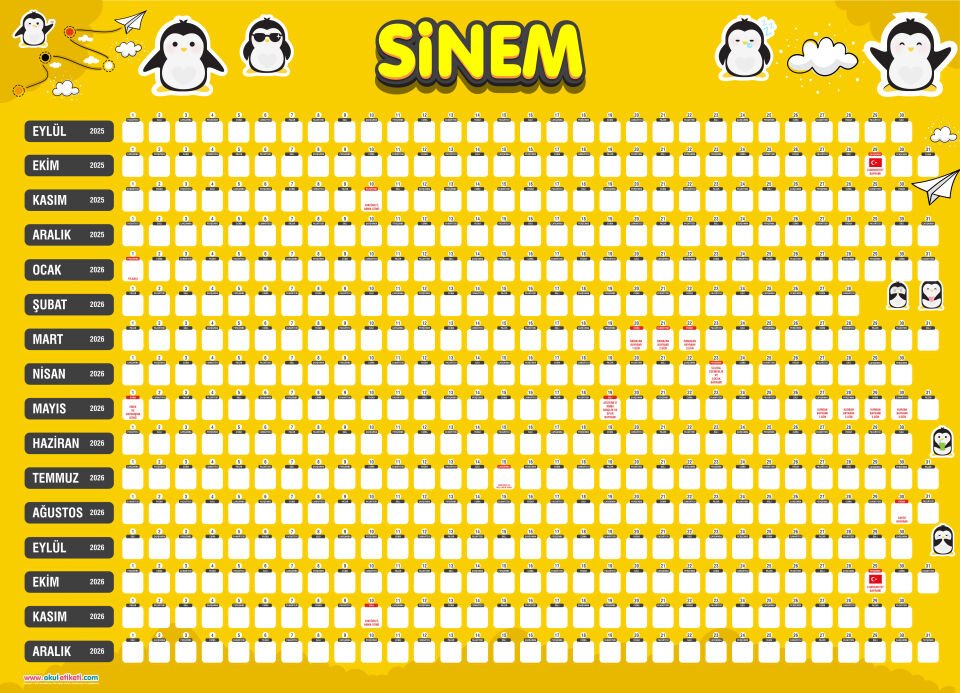 PEGİ TAKVİM