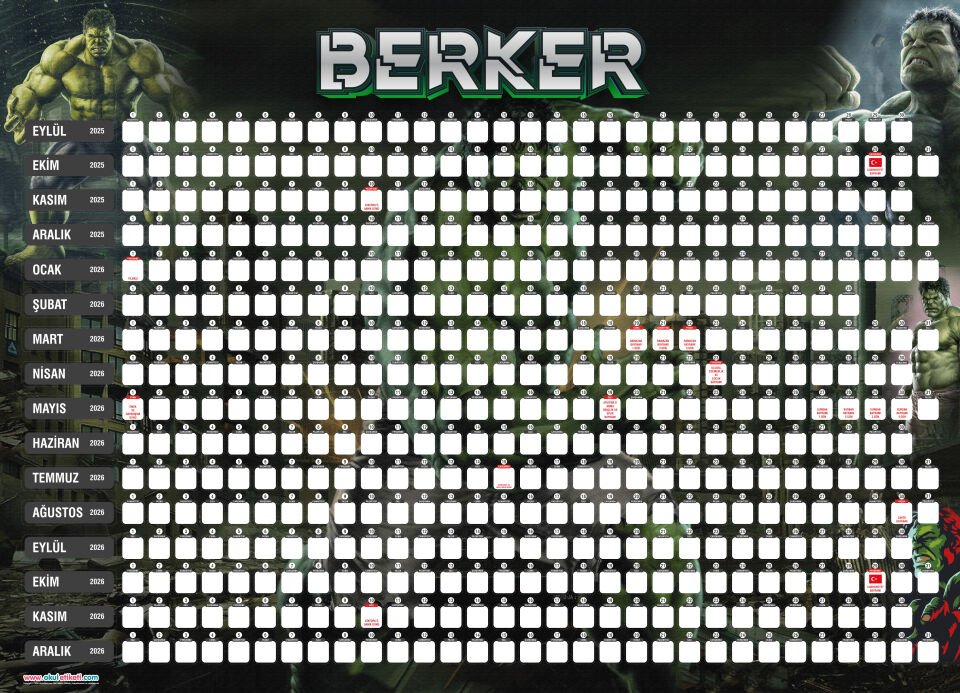 HULK TAKVİM