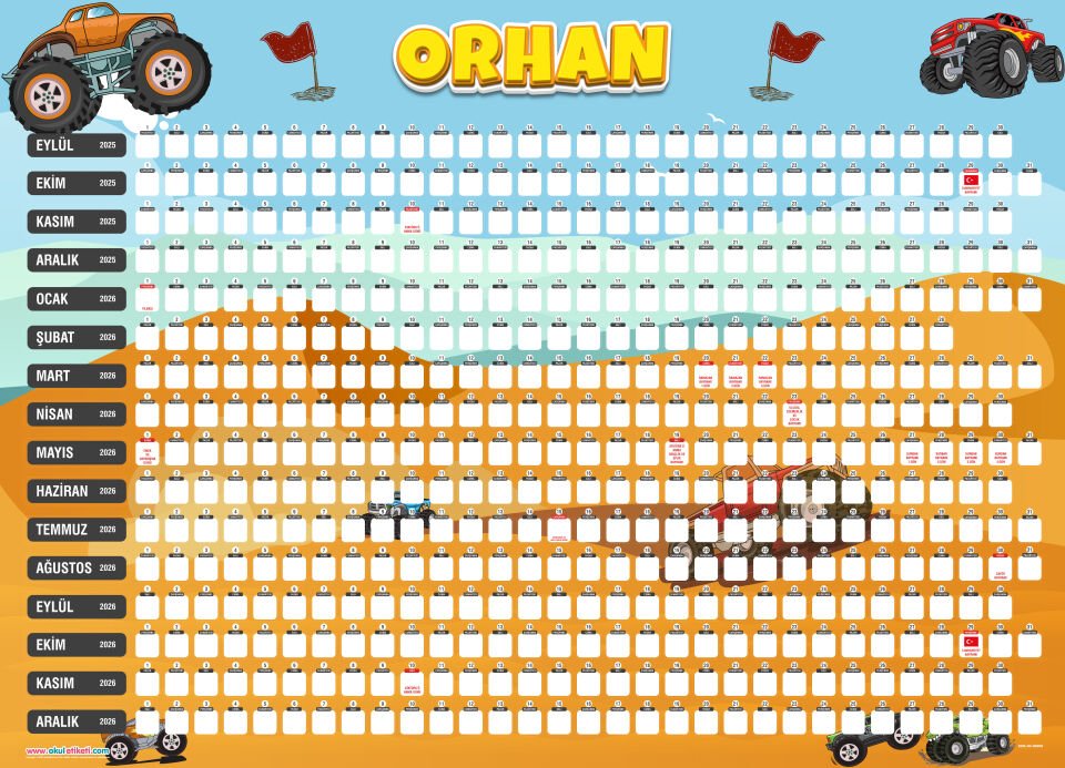 OFF-ROAD TAKVİM