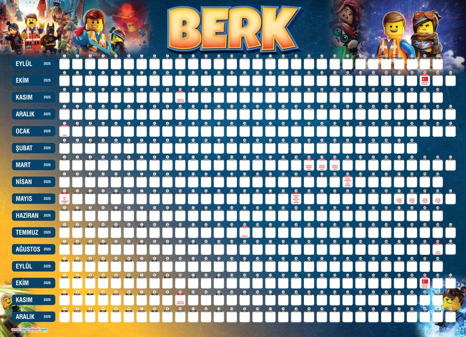 LEGO TAKVİM