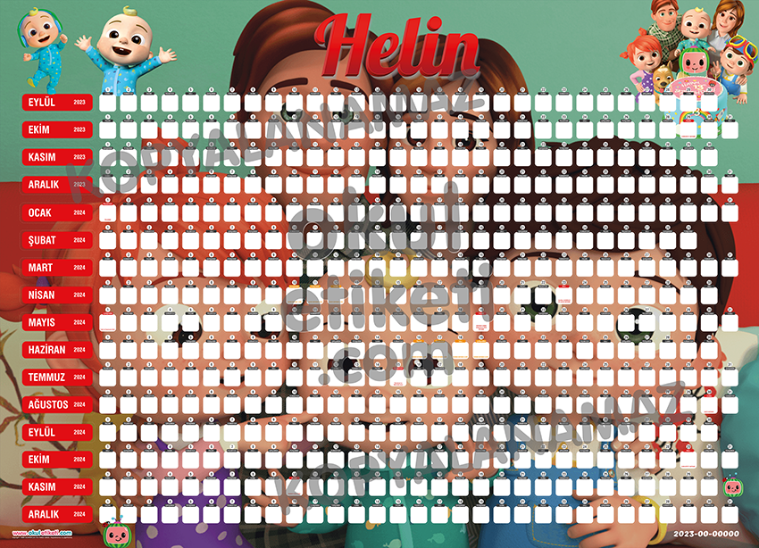 COCOMELON TAKVİM