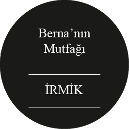 SADE SİYAH ZEMİNLİ MUTFAK ETİKETİ