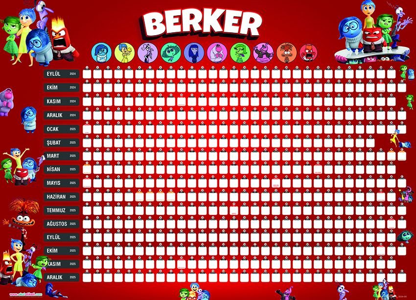 TERS YÜZ TAKVİM