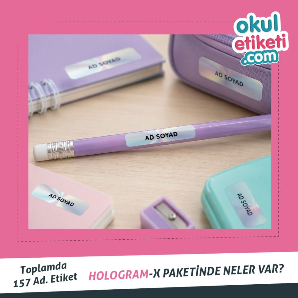 HOLOGRAM-X ETİKET PAKETİ